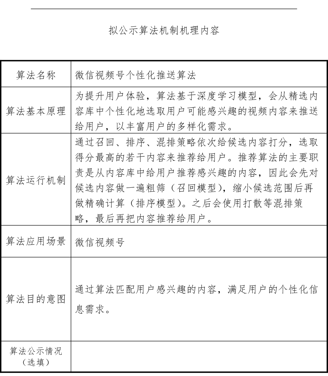 微信视频号的推荐算法机制解析